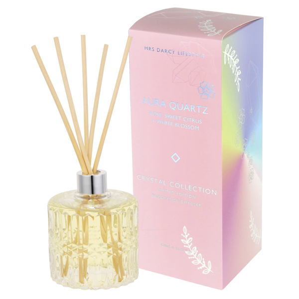 Aura Diffuser - Rose, Sweet Citrus and White Blossom Limited Edition