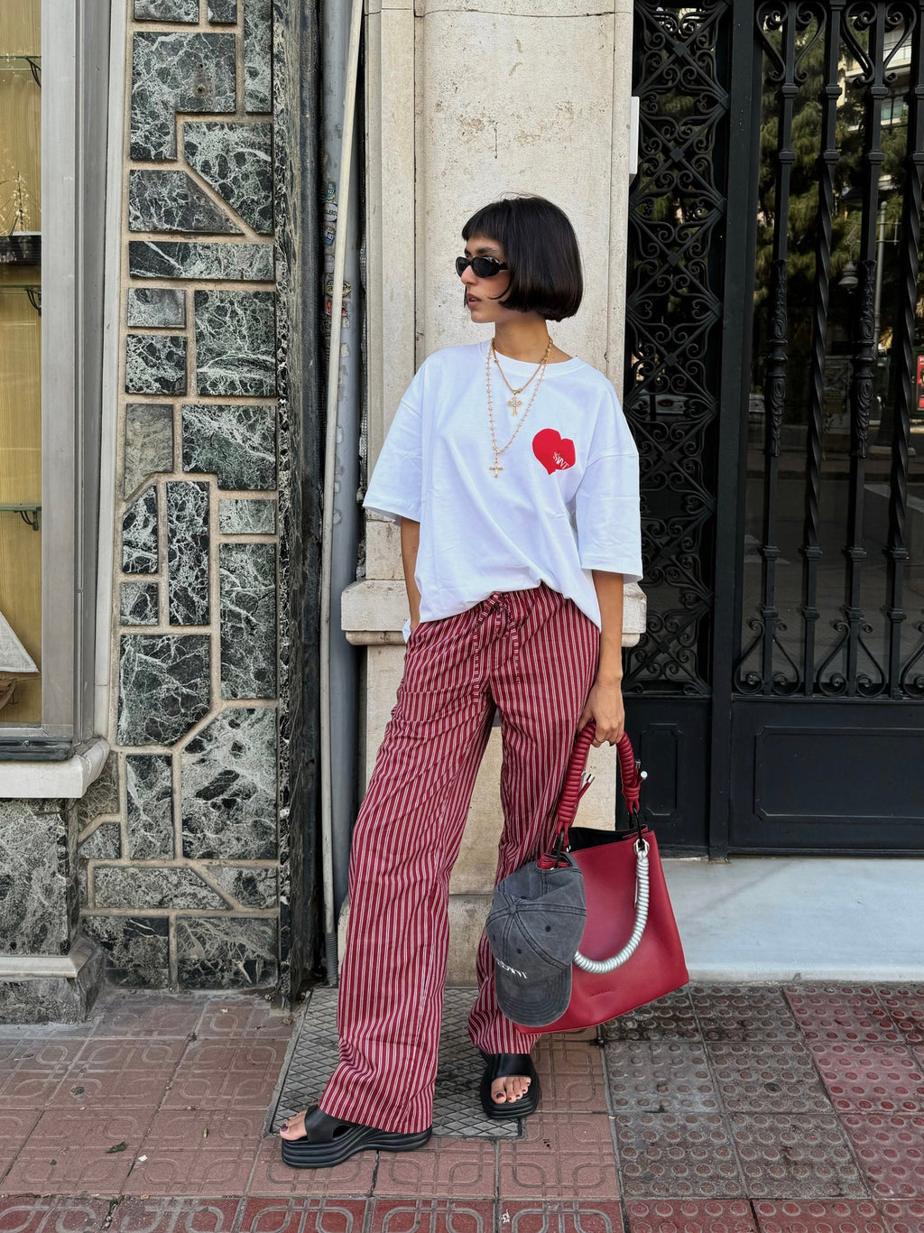 Heart Tee | Red