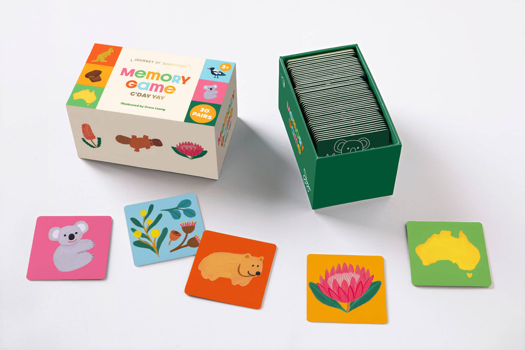Kids Memory Game G'day Yay