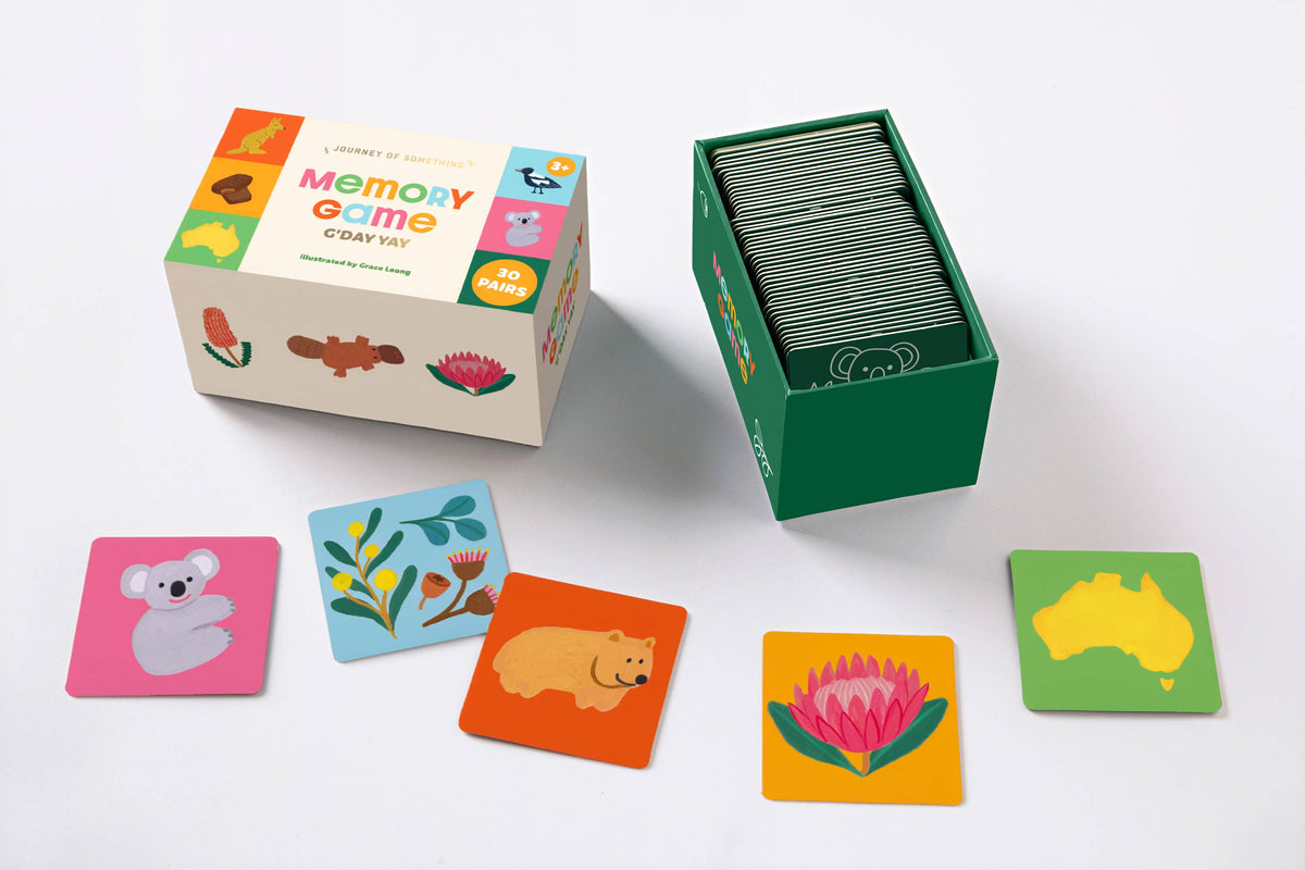 Kids Memory Game G'day Yay