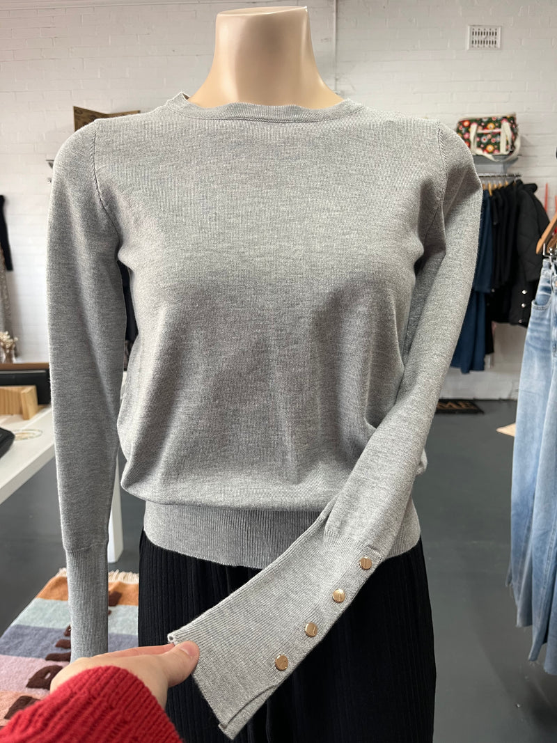 Grey Knit