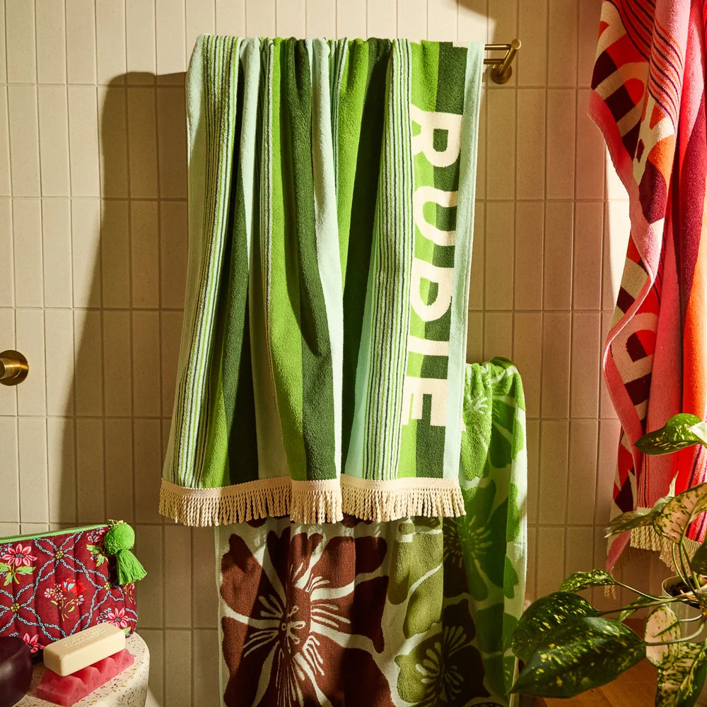 Jude Nudie Bath Sheet | Fluorite