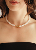 Moonstone Beaded Necklace | Gold Filled