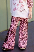 Heart Flares | Pink Leopard