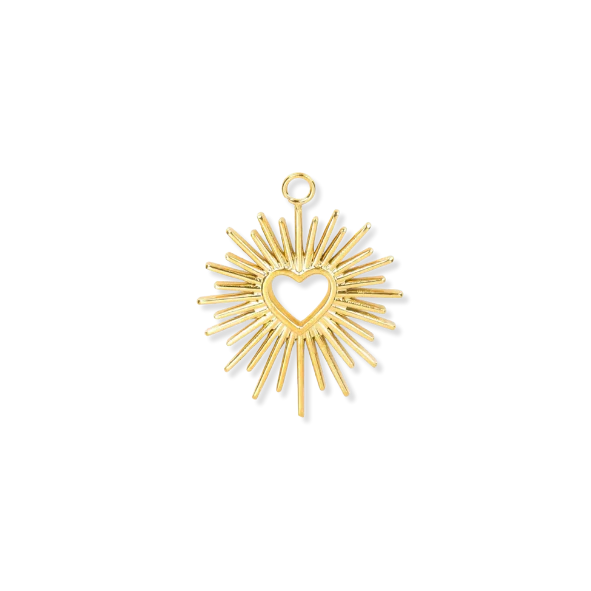 Latch & Lock Charm | Sunbeam Heart