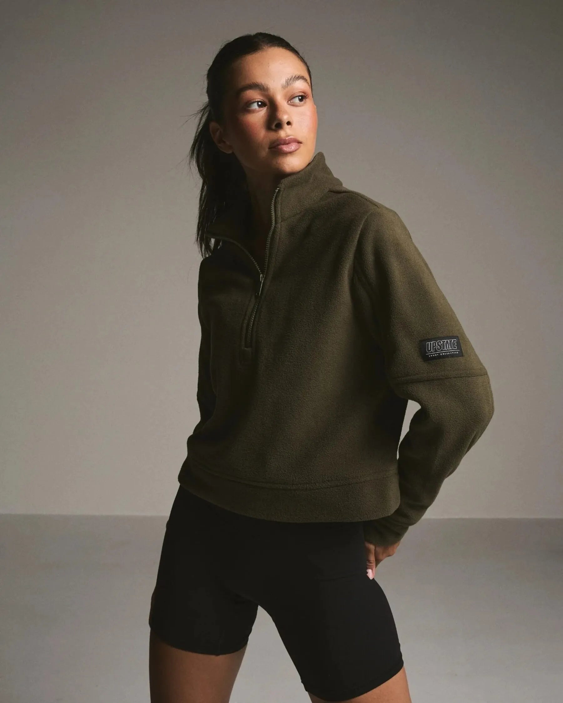 Micro Crew - Dark Olive