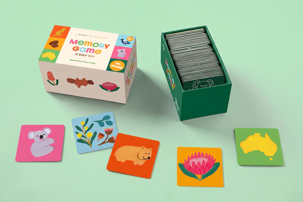 Kids Memory Game G'day Yay