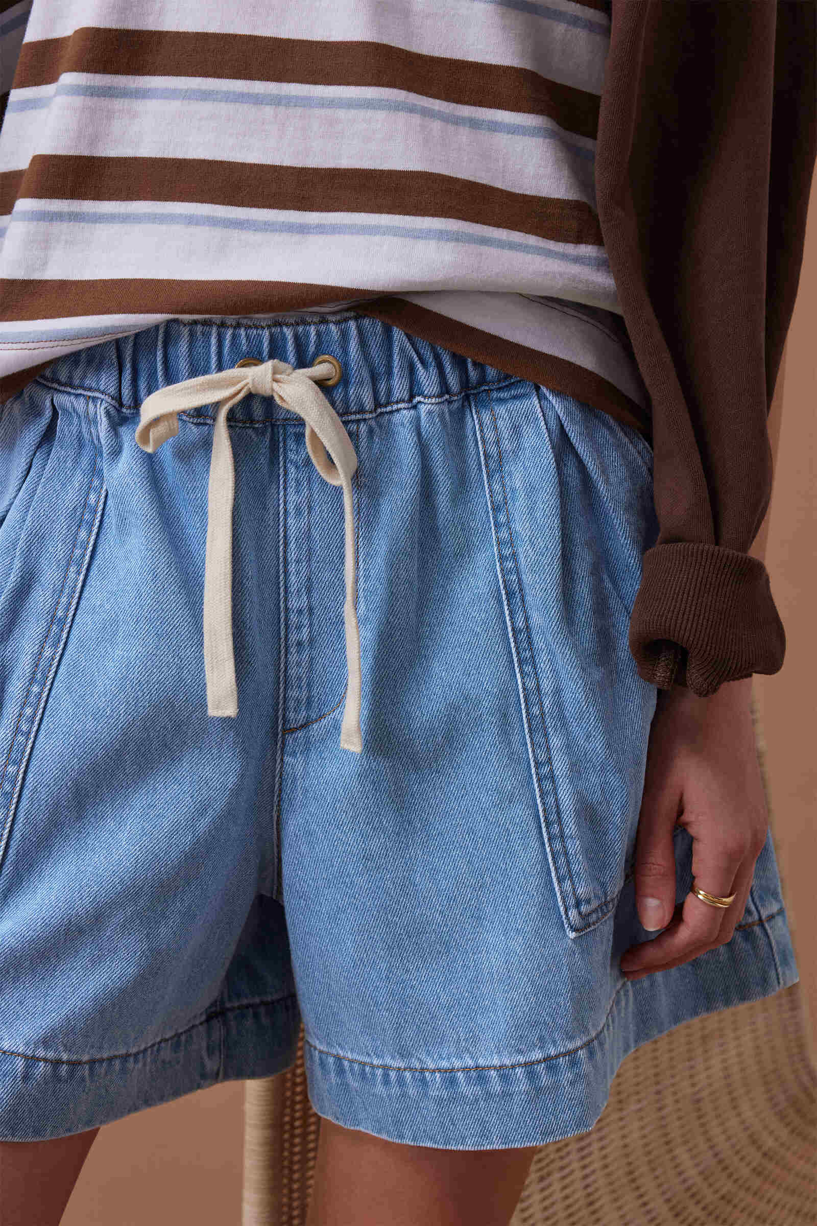 Darcy Relaxed Everyday Short | Mid Blue