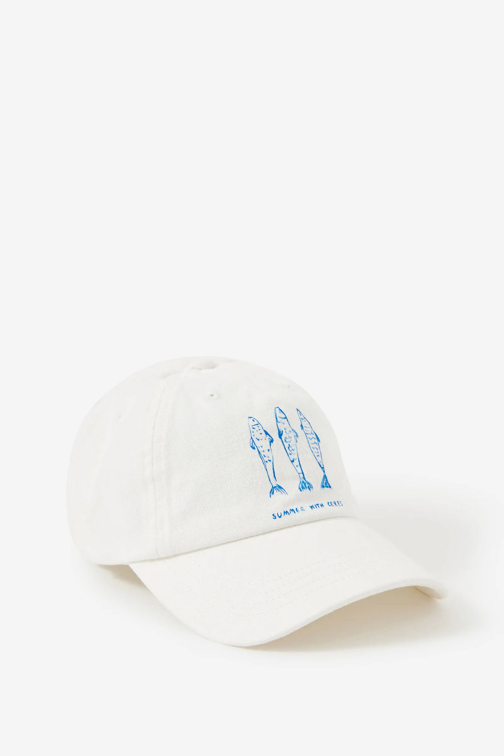 Pip Everyday Cap | White & Blue