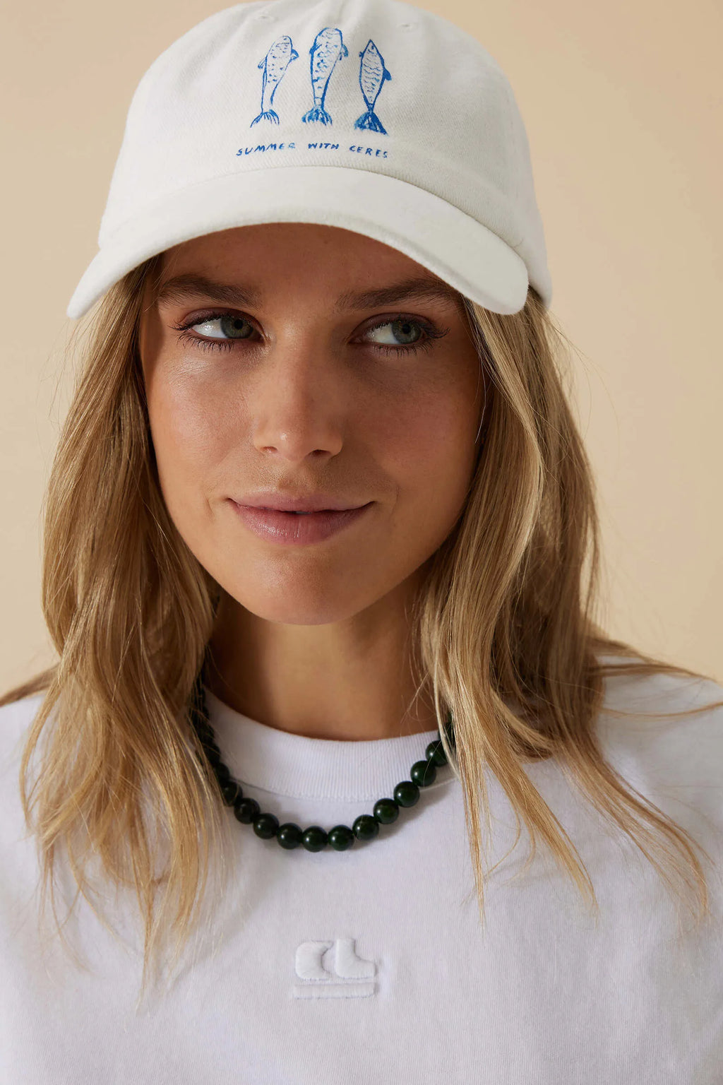 Pip Everyday Cap | White & Blue