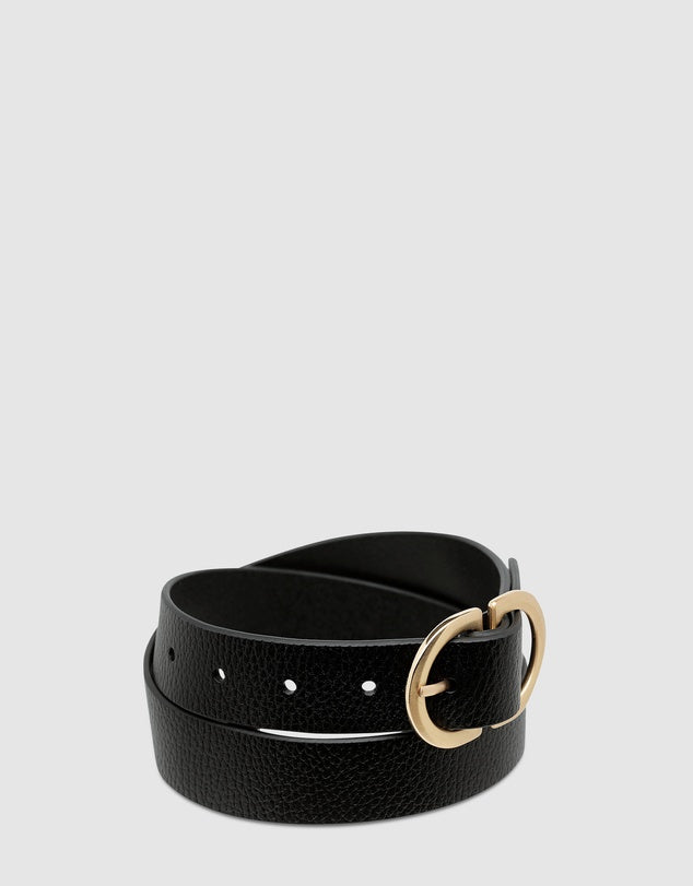In Reverse Belt | Black & Gold
