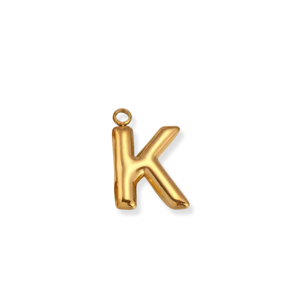Latch & Lock Charm | Bubble Letter