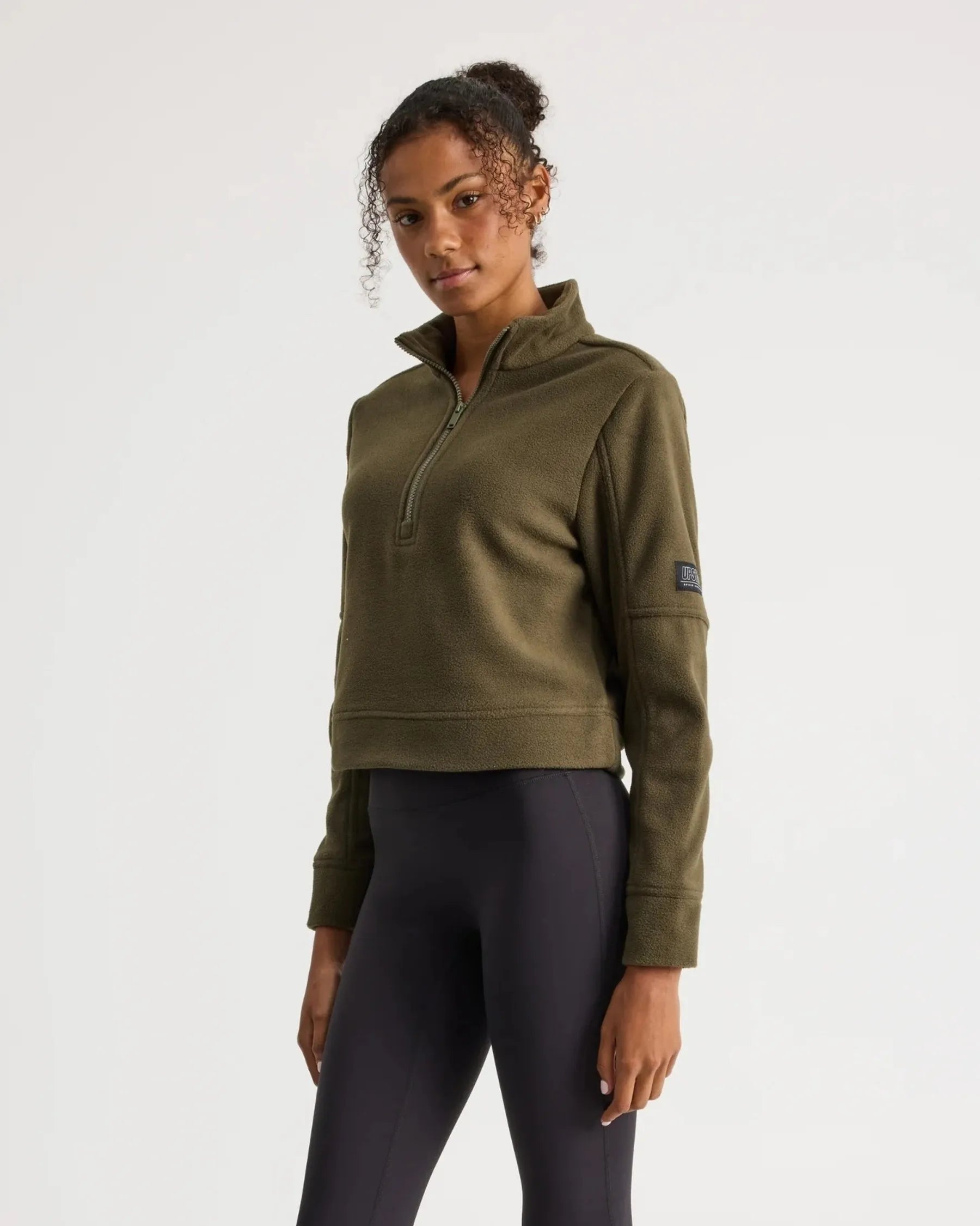 Micro Crew - Dark Olive