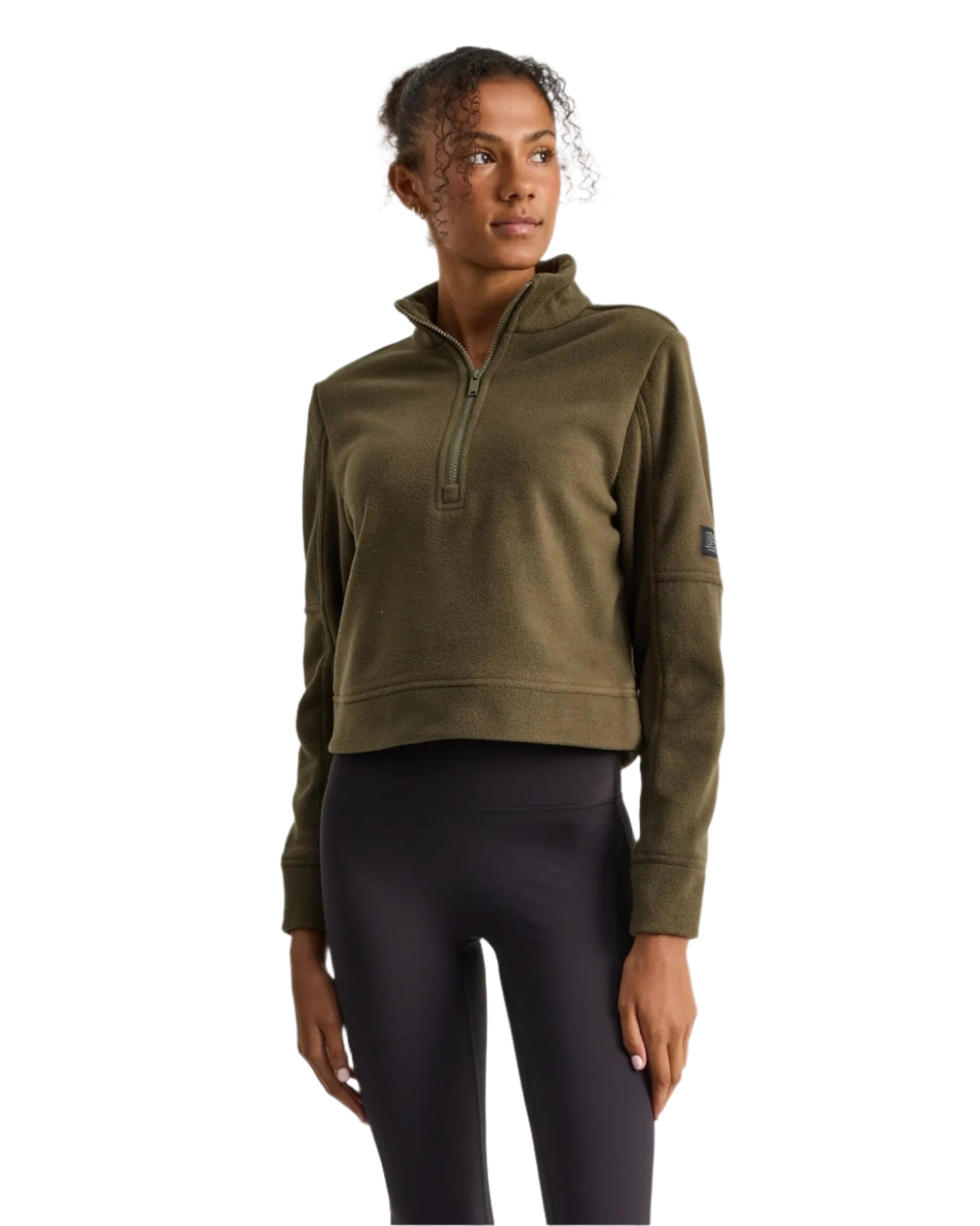 Micro Crew - Dark Olive