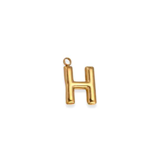 Latch & Lock Charm | Bubble Letter