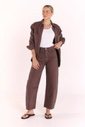 Lola Barrel Jean | Chocolate {Coming Soon}