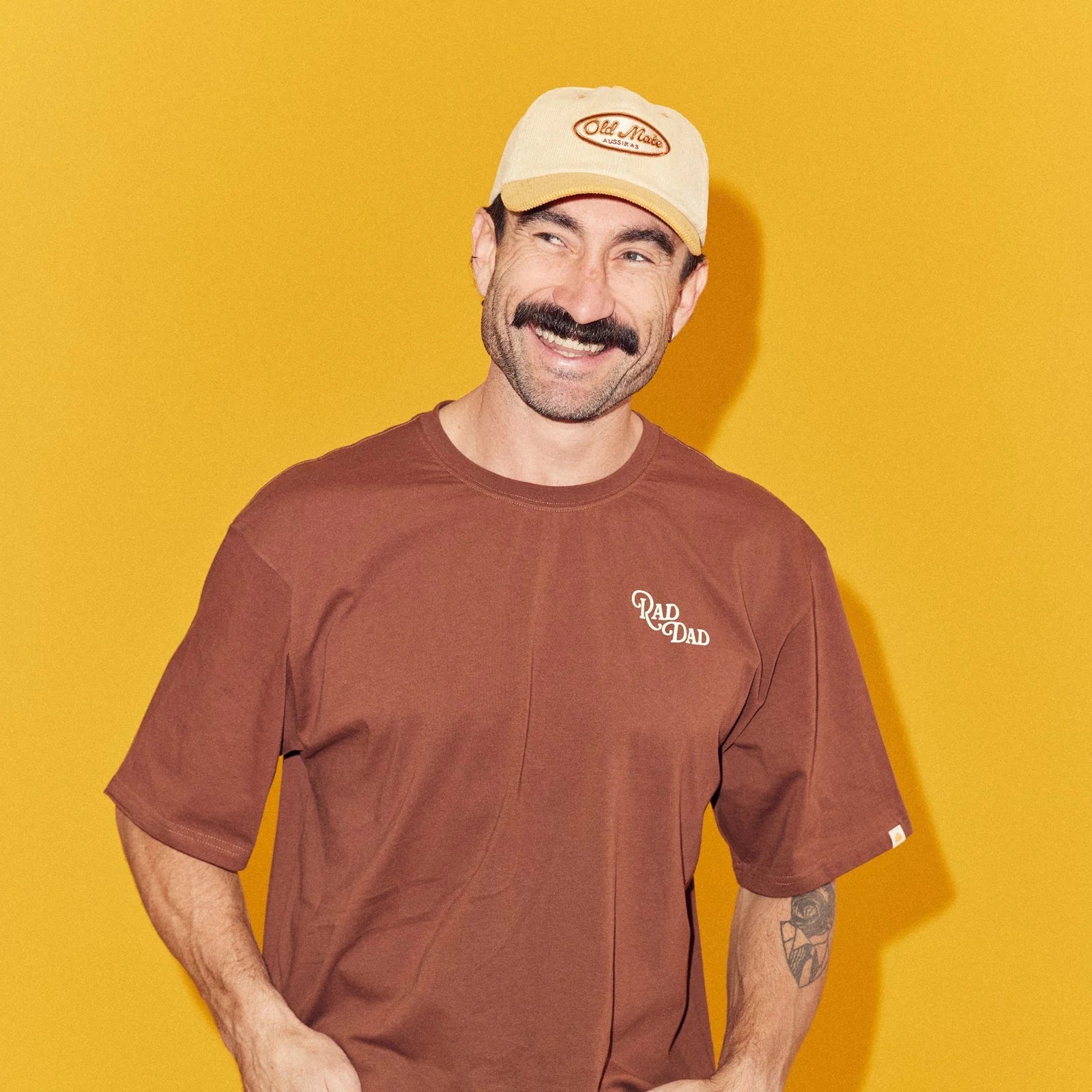 {PREORDER} Old Mate 2 Tone Baseball Cap | Sand