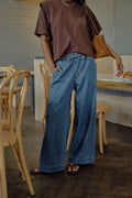 Angie Wide Leg Drawstring Pant
