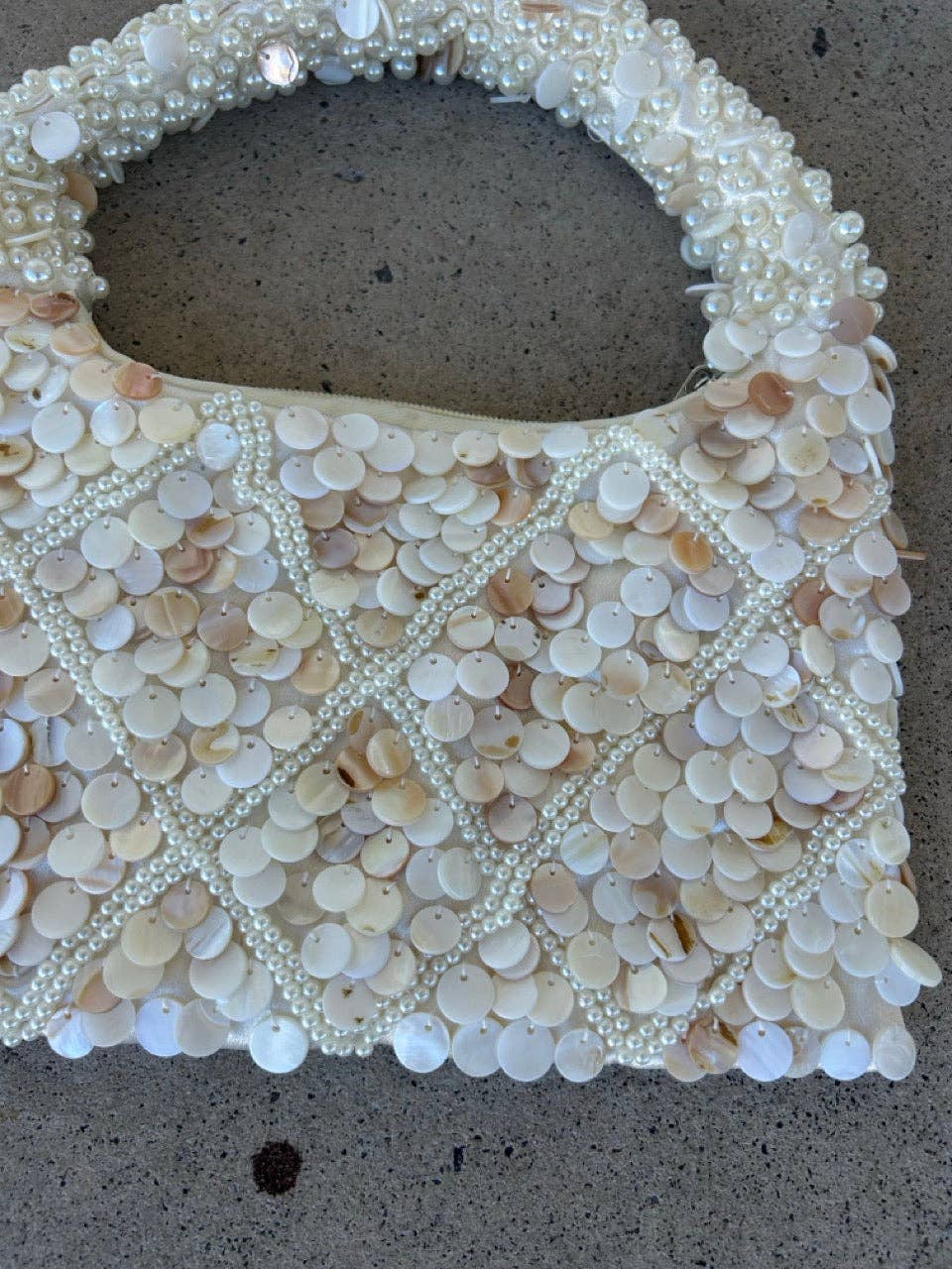 Isla Shell and Pearl Bag