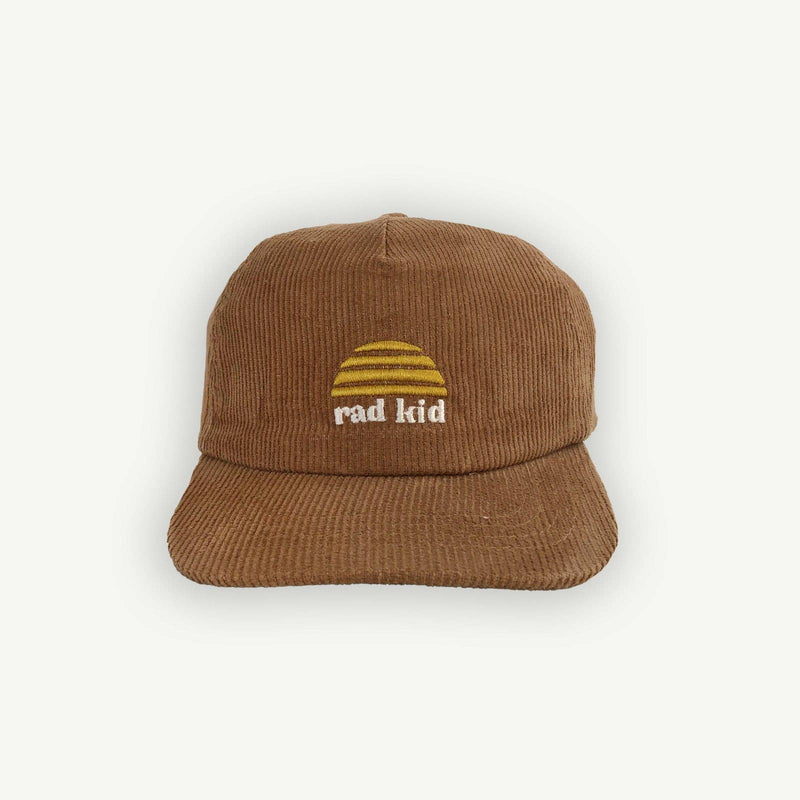 Rad Kid Cord Cap - Tan: BABY