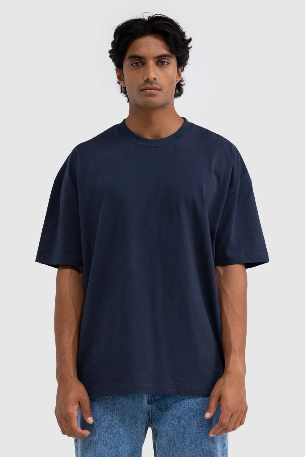 Henderson Box Fit T Shirt | Navy