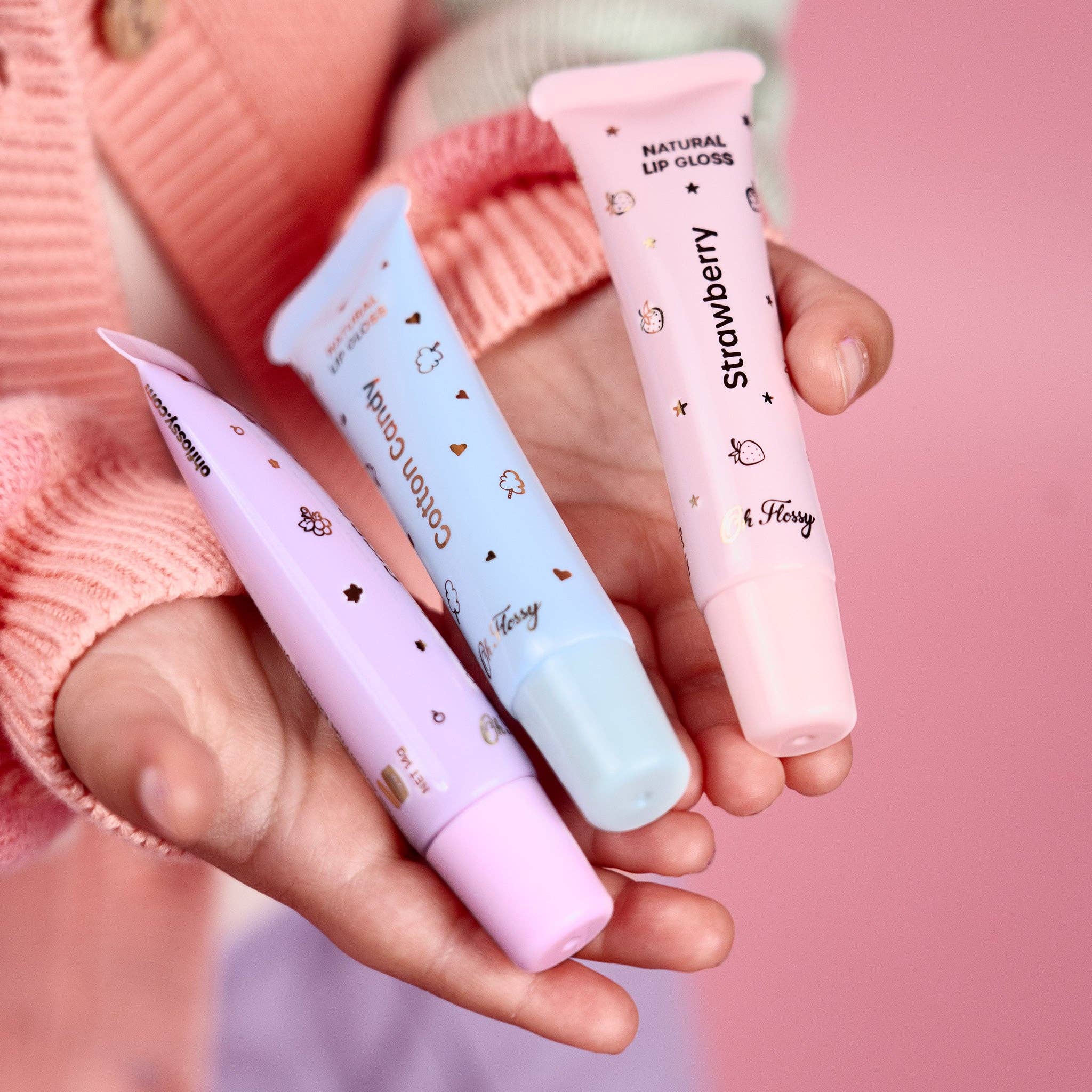 Individual Natural Lip Gloss | Grape