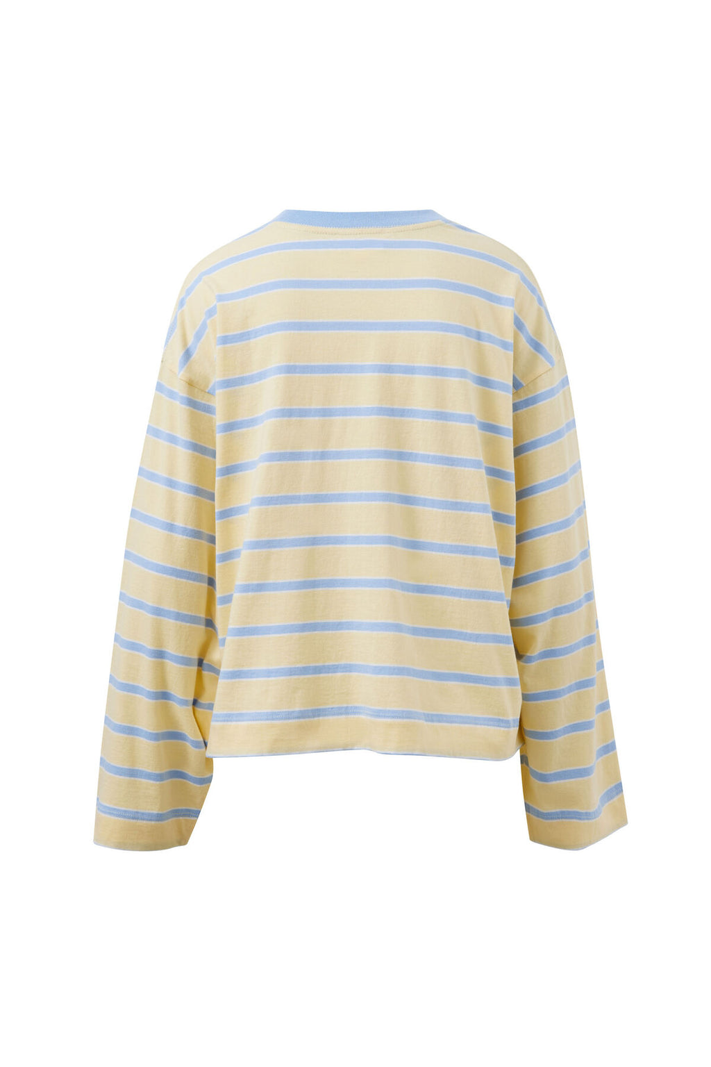 Beau Long Sleeve | Butter & China Blue Stripe
