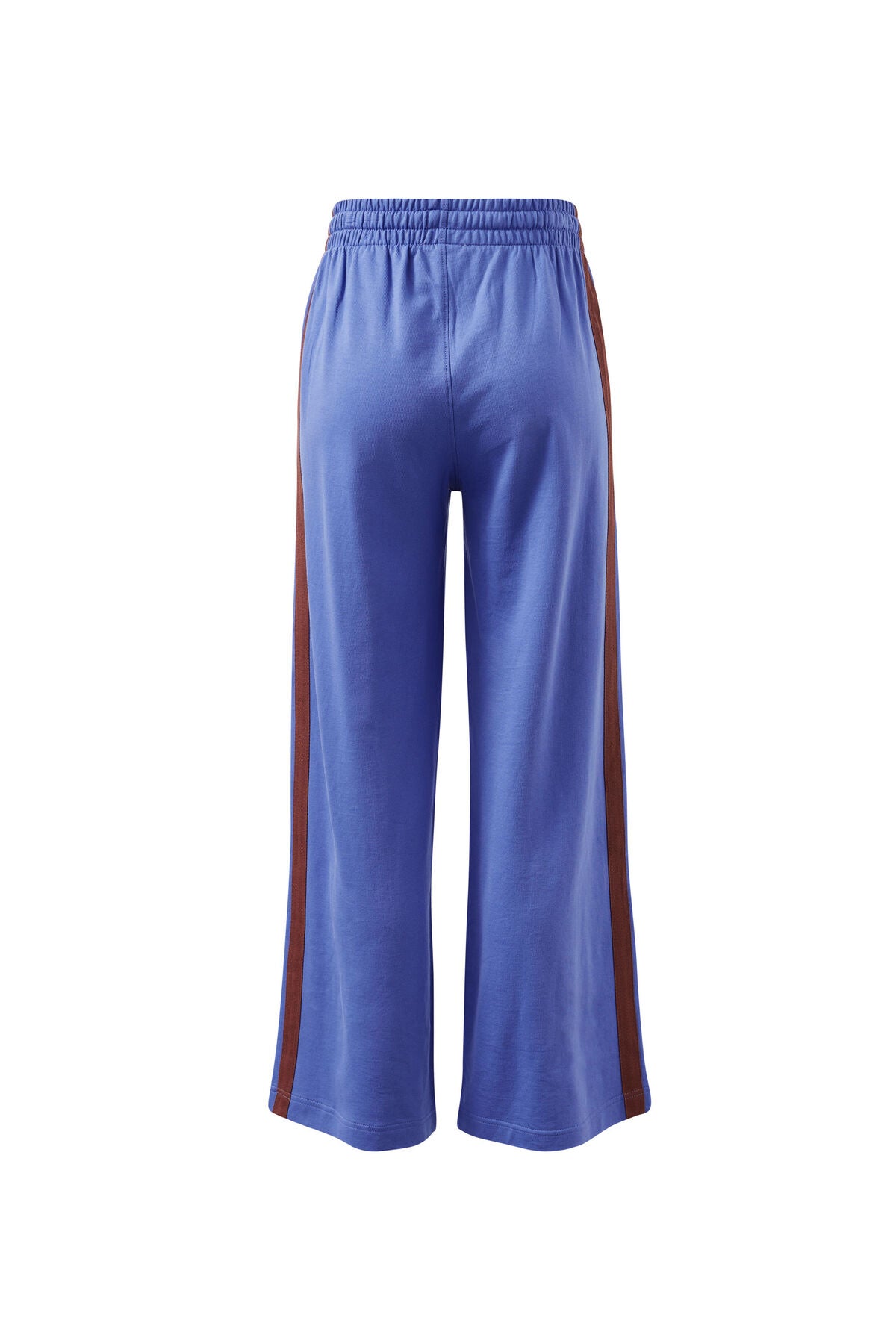 Gigi Wide Leg Terry Trackpant | Vintage Blue