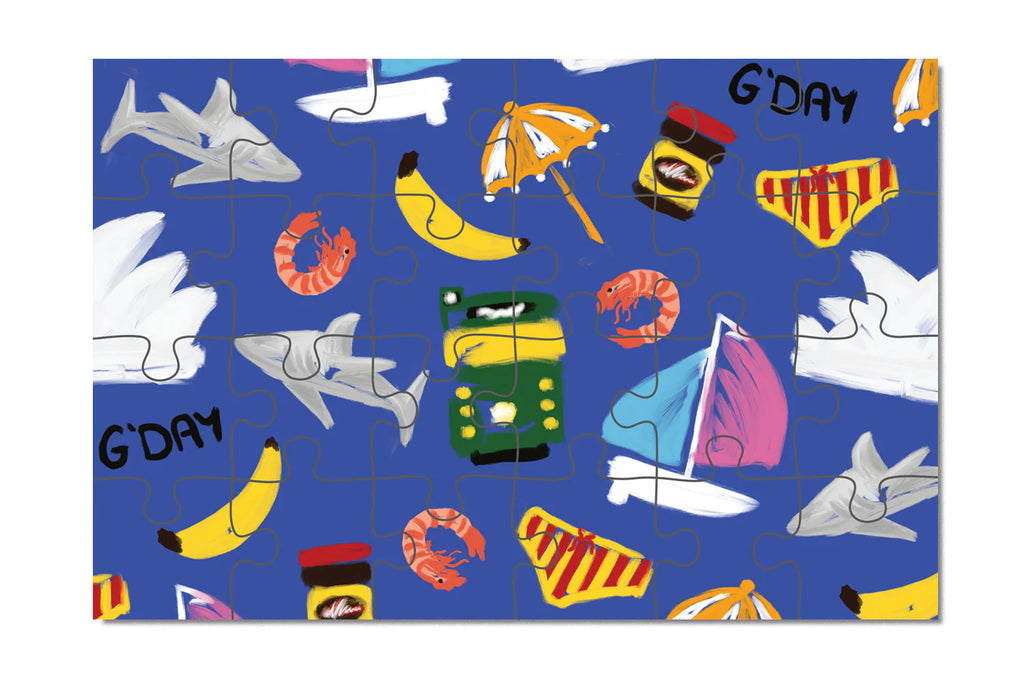 24 Piece Puzzle - Aussie Icons