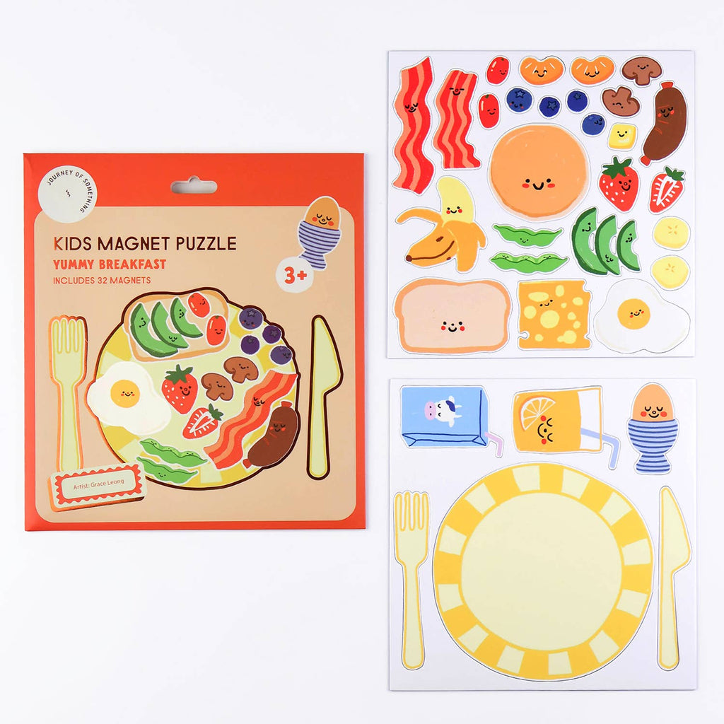 Kids Magnet Puzzle | Yummy Breakfast