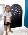 Magic Playwall | Arch Magnetic Wall Decal for Kids: Caramel