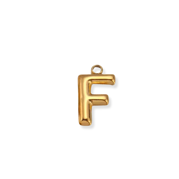 Latch & Lock Charm | Bubble Letter
