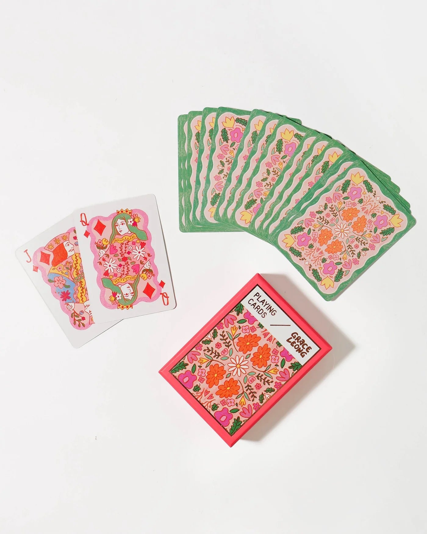 Flower Plus Playing Cards