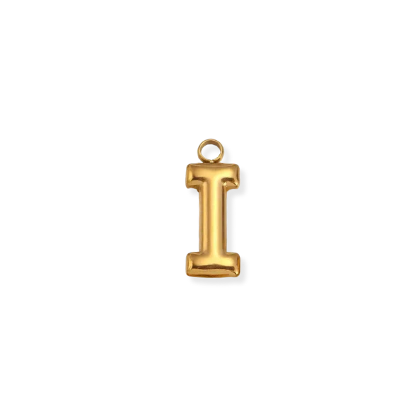 Latch & Lock Charm | Bubble Letter