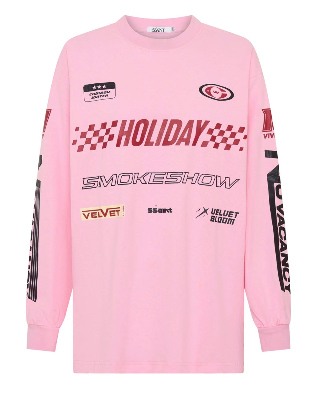 Signature Moto Tee | Pink