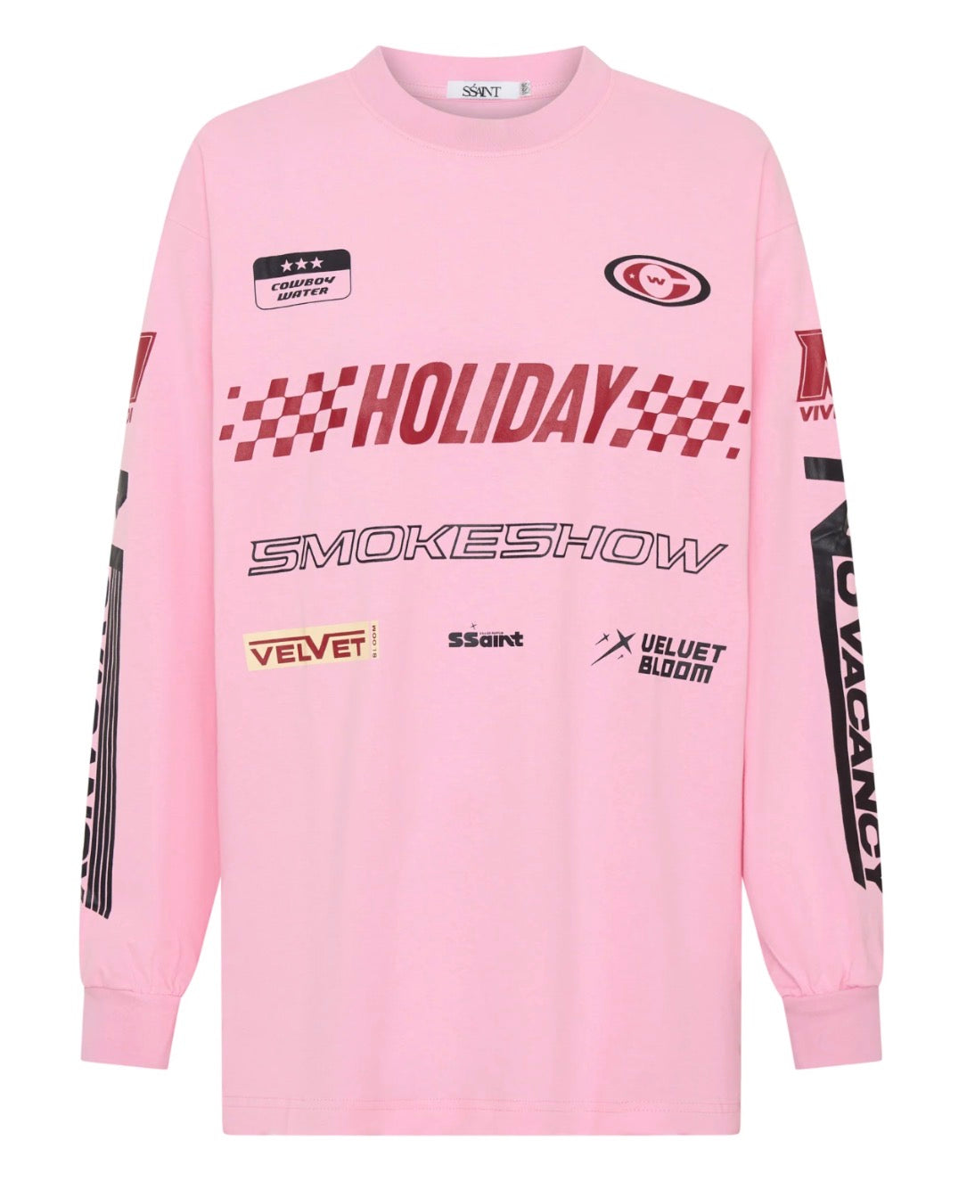 Signature Moto Tee | Pink