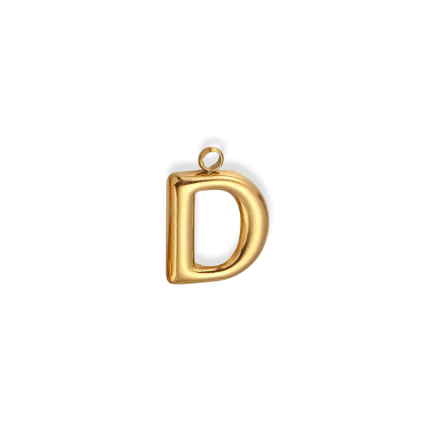 Latch & Lock Charm | Bubble Letter