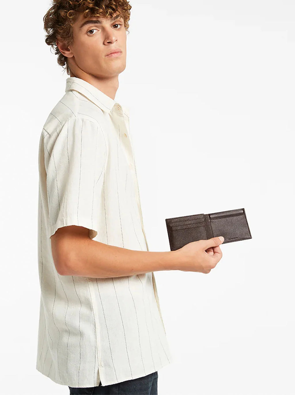 Noah Tri-Fold Wallet | Chocolate