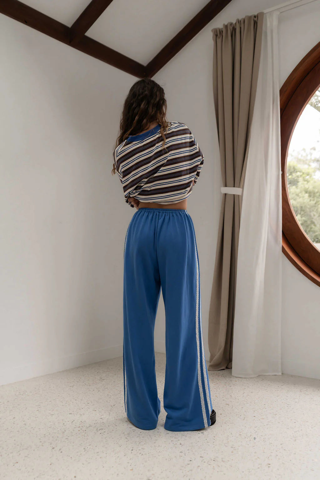 {PREORDER} Bobbi Pant | Lace Cobalt