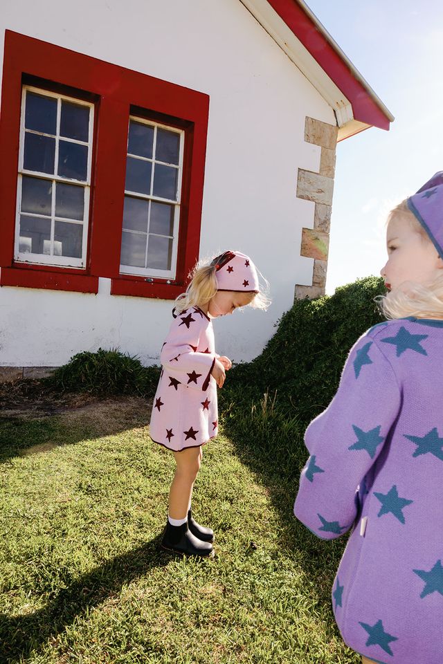 Star Dress | Soft Pink
