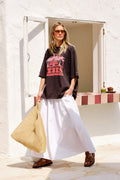 Florence Maxi Skirt | White