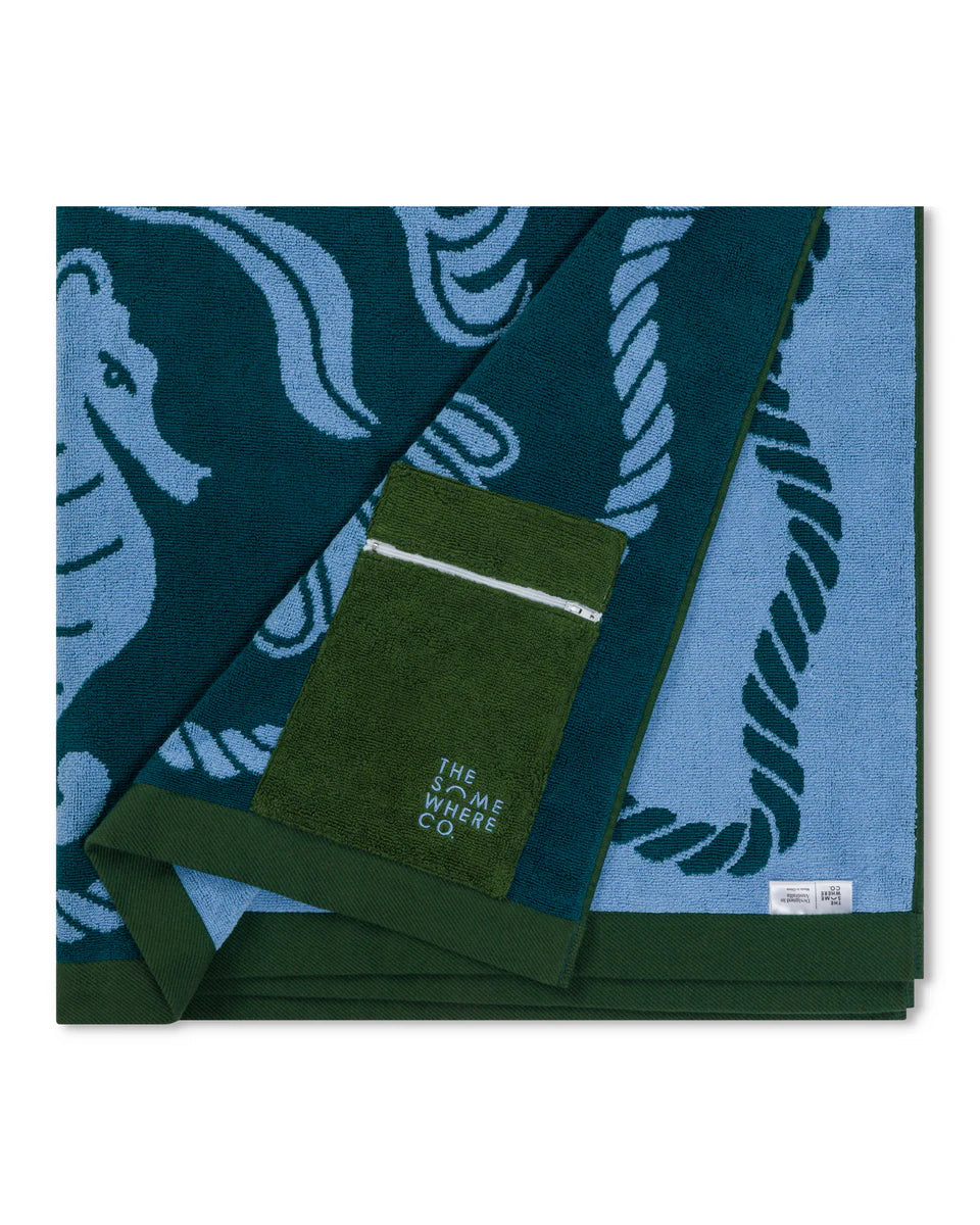 My Own Muse Premium Cotton Beach Towel