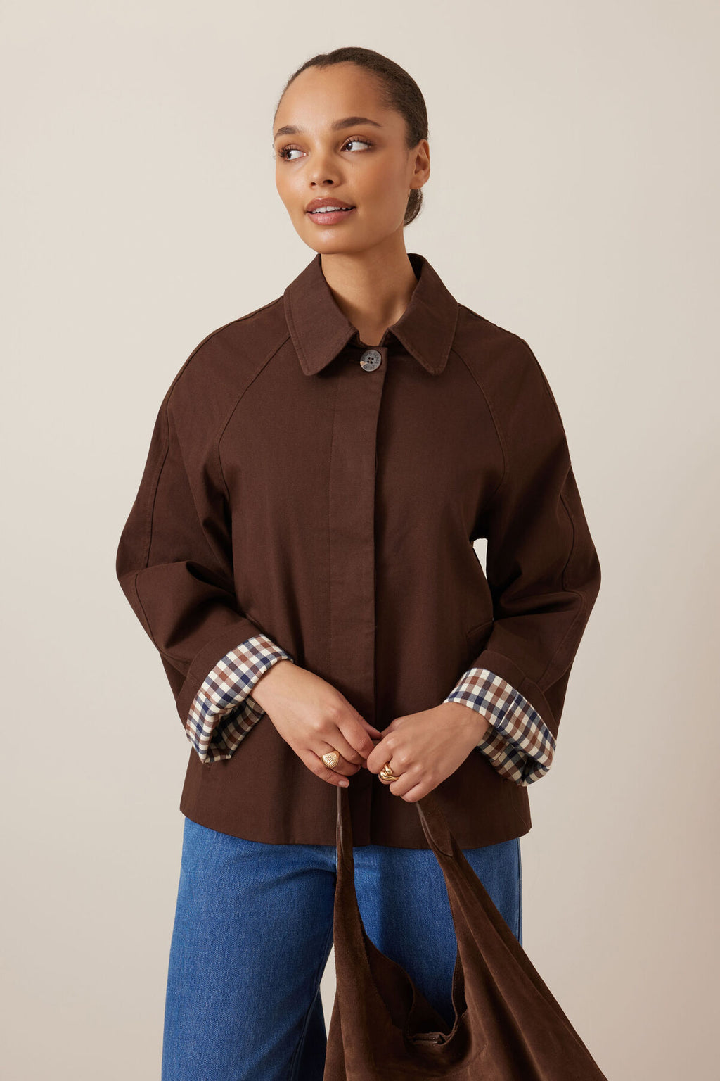 Pia Coat | Chocolate