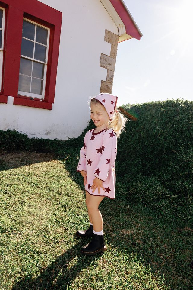 Star Dress | Soft Pink
