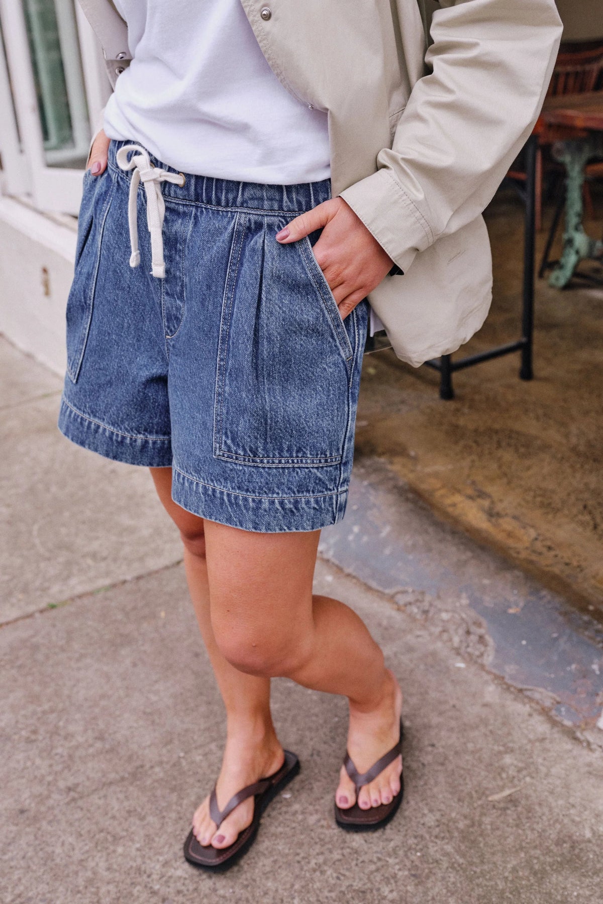 Darcy Relaxed Everyday Short | Fresh Indigo