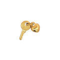 Latch & Lock Charm | Key & Heart