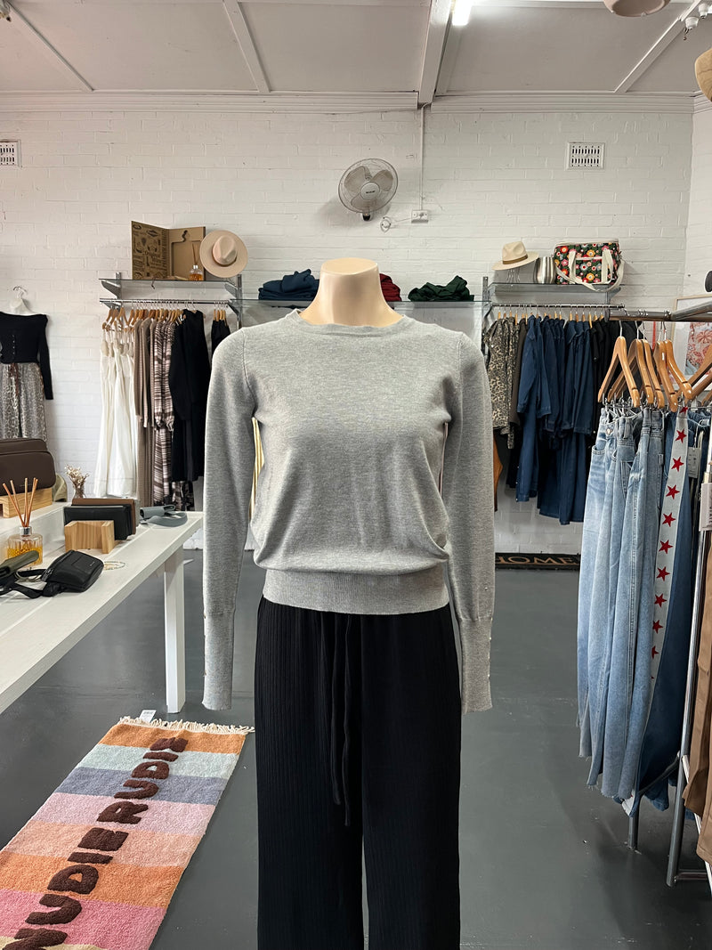 Grey Knit
