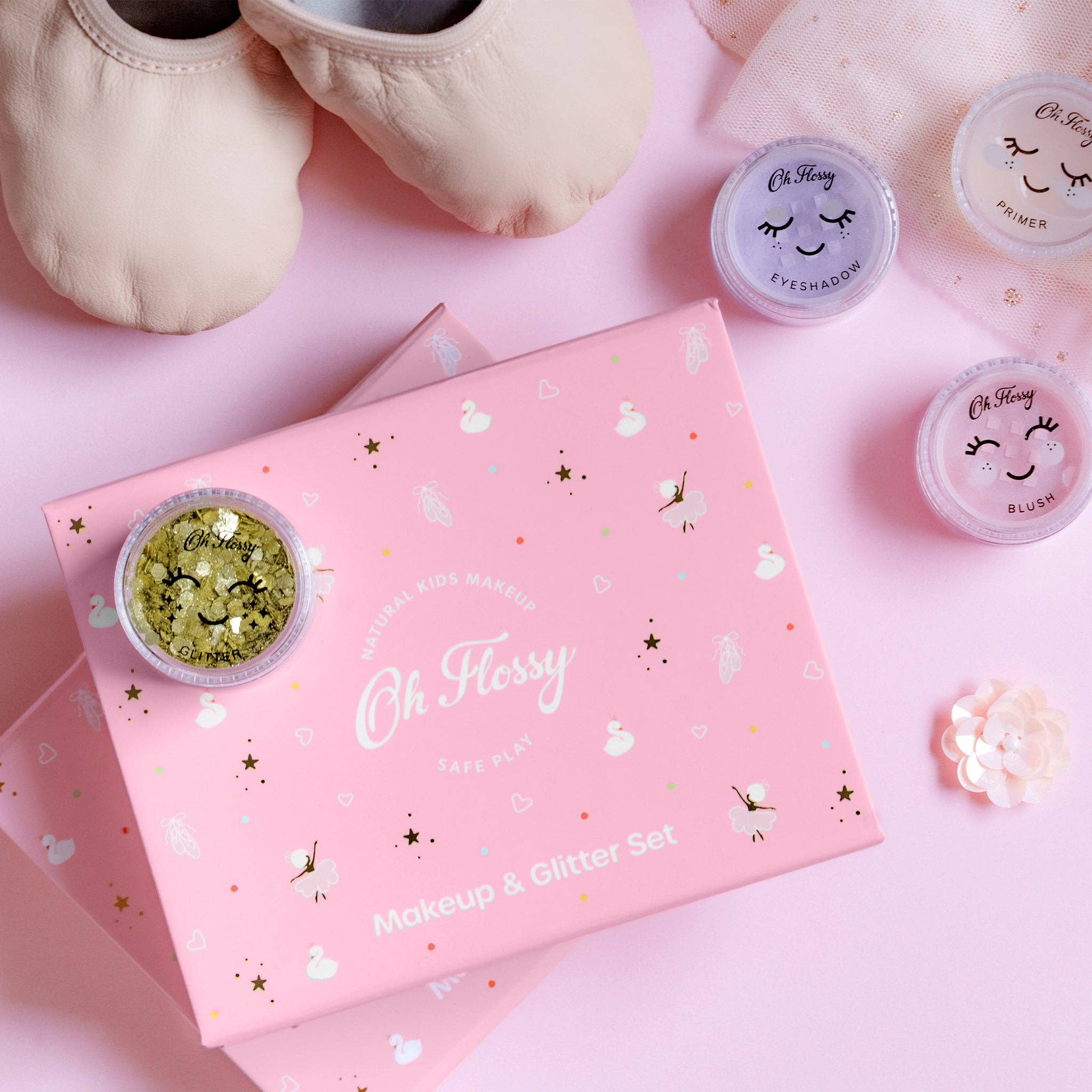 Ballet Sparkle Makeup & Glitter Set