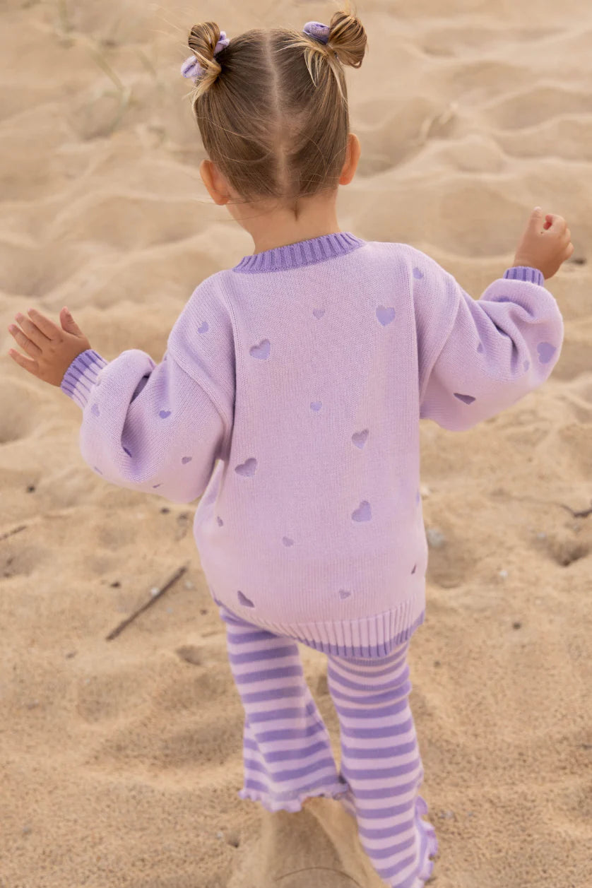 Twilight Heart Tie Up Cardigan