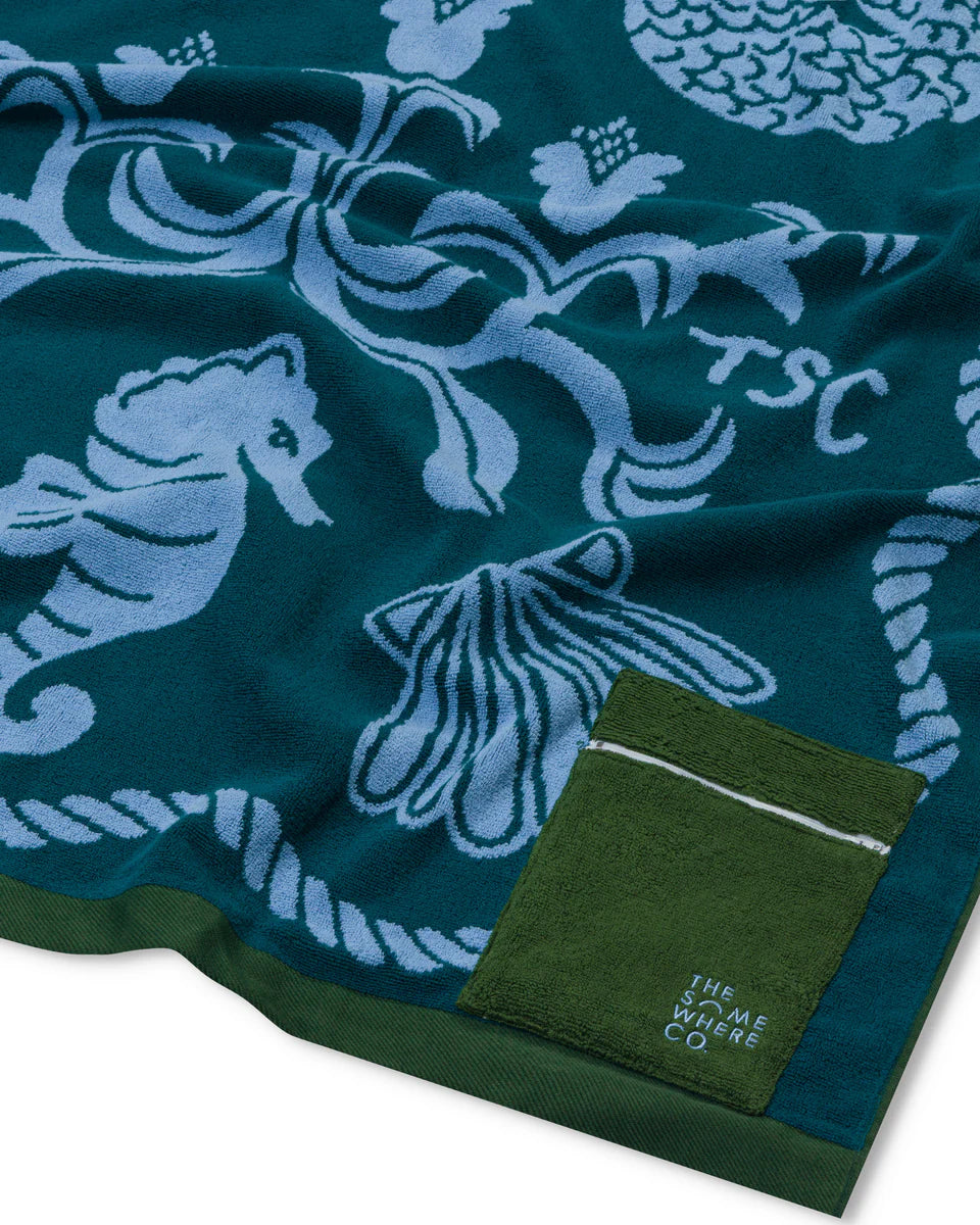My Own Muse Premium Cotton Beach Towel